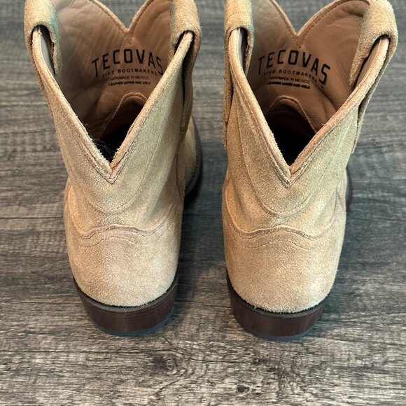 Tecovas The Lucy Boots, Women's Size 7B, Sand Suede - Picture 2 of 8